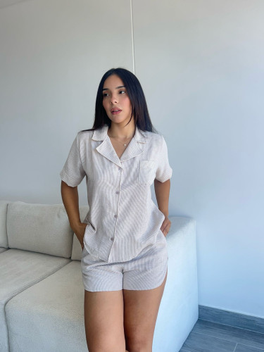 PIJAMA SERA BEIGE